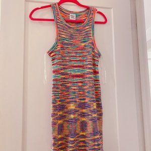 Princess Polly Elish Mini Dress Rainbow